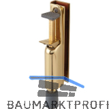 T�rfeststeller 1134 f�r Glast�ren, Hub 50 mm, 210 x 36 mm, Messing poliert