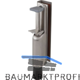 T�rfeststeller 1134 f�r Glast�ren, Hub 50 mm, 210 x 36 mm, Edelstahl matt