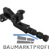 Torhalter 1306 Gr.3,L�nge sichtbar 135mm,Wandmontage,Temperguss schwarz lackiert