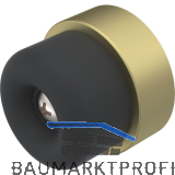 KWS Wandt�rpuffer 2006 � 35 mm, Aluminium messingf�rbig eloxiert