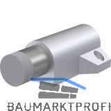 KWS Bodent�rpuffer 2014 gefederter Anschlagpuffer, Alu silber eloxiert