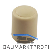 Wand-u. Bodent�rpuffer - � 30 mm, H�he 32 mm, Kunststoff elfenbein