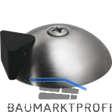 Bodent�rpuffer - Bodenpl. � 60 mm, Anschlagh. 17 mm, Edelstahl matt