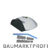 Bodent�rpuffer - Bodenpl. � 57 mm, Anschlagh. 17 mm, silber eloxiert