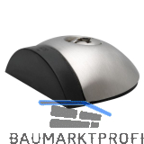 Bodent�rpuffer - Bodenpl. � 57 mm, Anschlagh. 17 mm, Edelstahl matt