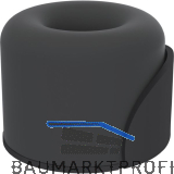 KWS Bodent�rpuffer 2015 � 40 mm, Stahl schwarz lackiert