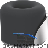 KWS Bodent�rpuffer 2015 � 40 mm, Edelstahl poliert