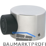 KWS Bodent�rpuffer - � 50 mm, H�he 35 mm, Edelstahl matt