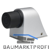 KWS Bodent�rpuffer - Platte 55 x 80 mm, H�he 70mm, Aluminium silberf�rbig
