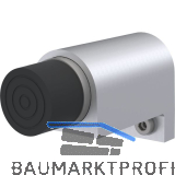 KWS Wandt�rpuffer 2049 gefederter Anschlagpuffer, Aluminium silber eloxiert