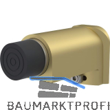 KWS Wandt�rpuffer 2051 gefederter Anschlagpuffer, Alu messingf�rbig eloxiert