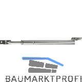 T�rfeststeller 1017 mit regulierbarer Bremswirkung, 390-590mm, Edelstahl matt