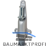 T�rfeststeller 1024 Hub 25 mm, 129 x 53 mm, Edelstahl matt