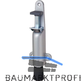 T�rfeststeller 1026 Hub 30 mm, 210 x 64 mm, Stahl silber lackiert