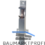 T�rfeststeller 1029 Hub 50 mm, 212 x 58 mm, Aluminium silber eloxiert