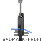 T�rfeststeller 1046 Hub 120 mm, 370 x 35 mm, Aluminium schwarz lackiert