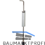 T�rfeststeller 1048 Hub 250 mm, 35 x 555 mm, Aluminium silber eloxiert