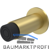 KWS Wandt�rpuffer 2064 gefederter Puffer, L�nge 80 mm,Alu messingf�rbig eloxiert