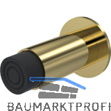 KWS Wandt�rpuffer 2064 gefederter Puffer, L�nge 80 mm, Messing poliert