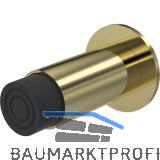 KWS Wandt�rpuffer 2066 gefederter Puffer, L�nge 120 mm, Messing poliert