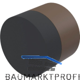 KWS Wandt�rpuffer 2068, � 30 mm, L�nge 25 mm, Aluminium dunkelbraun eloxiert