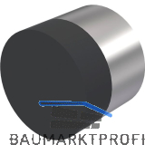 KWS Wandt�rpuffer 2068, � 30 mm, L�nge 25 mm, Edelstahl matt