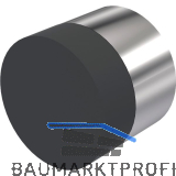 KWS Wandt�rpuffer 2068, � 30 mm, L�nge 25 mm, Edelstahl poliert