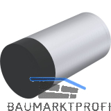 KWS Wandt�rpuffer 2071, � 30 mm, L�nge 80 mm, Aluminium silber eloxiert