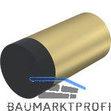 KWS Wandt�rpuffer 2071, � 30 mm, L�nge 80 mm, Aluminium messingf�rbig eloxiert