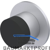 KWS Wandt�rpuffer 2069, � 30 mm, L�nge 28 mm, Aluminium silber eloxiert