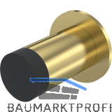 KWS Wandt�rpuffer 2074, � 30 mm, L�nge 60 mm, Messing matt