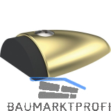 KWS Bodent�rpuffer 2092, 90 x 60 x 25mm, Messing matt