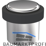 KWS Bodent�rpuffer 2095, � 50 mm, Edelstahl poliert