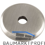 KWS St�tzrosette f. Holz/Glast�ren - � 40mm, Edelstahl