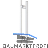 KWS T�rgriff 8142, L�nge 350 mm, Aluminium silber eloxiert