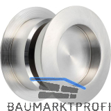 KWS Schiebet�rmuschelpaar 5251 rund, T�rst�rke 38-42 mm, Edelstahl matt