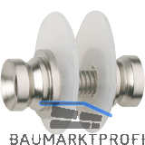 MARCHESI Befestigungszubeh�r f�r Griffe M6 beidseitig, Glas, TS 8 - 60mm