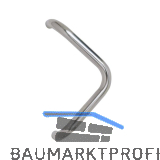 MARCHESI T�rgriff 4524 V - Form, 382mm, LA. 350mm, Edelstahl matt