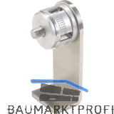 KWS Endst�tze WS2 gerade, f�r � 35mm, Edelstahl matt