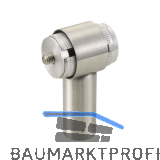 KWS Mittelst�tze RS - gerade, Rundrohr, f�r Au�en � 35mm, Edelstahl