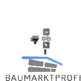 SCH�SSWENDER Befestigungszubeh�r - f�r Glas, eckig, einseitig, TS: 8 - 12mm