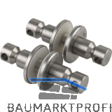 SCH�SSWENDER Befestigungszubeh�r - f�r Glas, paarweise, rund, TS: 8 - 12mm