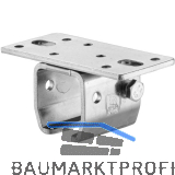 Deckenbefestigungsmuffe HELM 102, Edelstahl