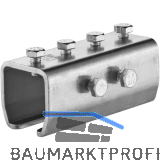 Verbindungsmuffe HELM 1103, Schraube M6 x 10 mm, Edelstahl