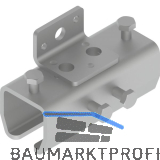 Kombinationsmuffe/Verbindungsmuffe HELM 103 f�r Wandmontage, Stahl verzinkt