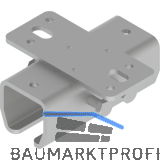 Kombinationsmuffe/Verbindungsmuffe HELM 107 f�r Deckenmontage, Stahl verzinkt