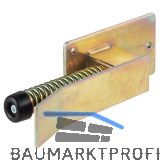 Torpuffer unten HELM 560 mit Stahlfeder 2000 kg Stahl verzinkt gelb