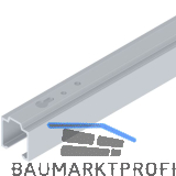 HELM 53/73 Laufschiene auf Ma� geschnitten silber eloxiert