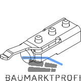 Schienenpuffer HAWA-Frontslide 60/A m. einstellbarer R�ckhalterung