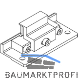 Mitnehmer f�r HAWA-Frontslide 60/matic-Symmetric